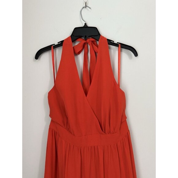 Talbots Orange Maxi Dress - Picture 2 of 10